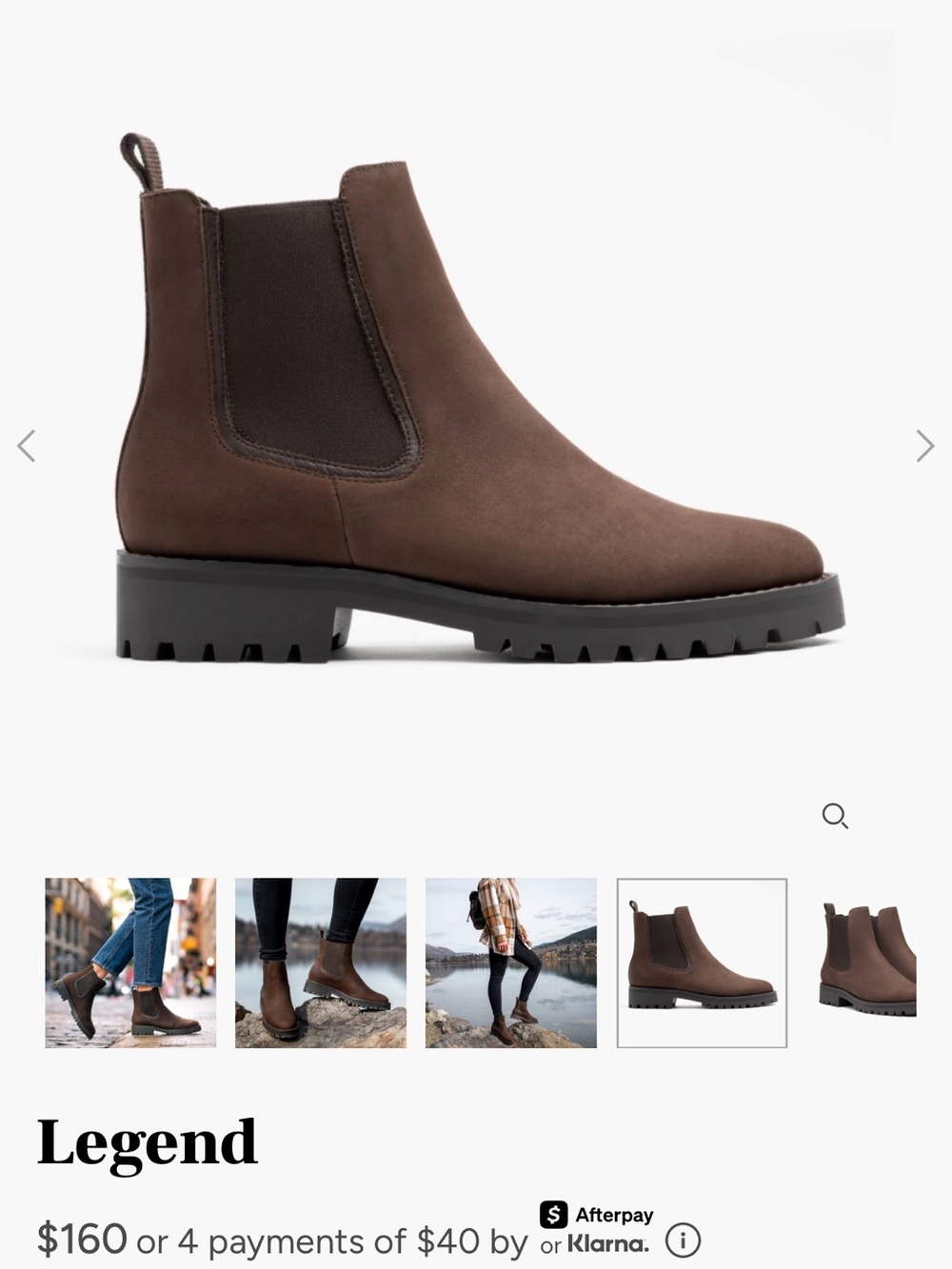 Thursday Legend Chelsea Boot - Brown